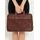 Real leather travel duffel bag Glamorous by GLAM Santa Croce - Brown -