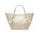 Real leather handbag Glamorous by GLAM - Beige -