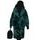 Women's coat Due Linee - Green -