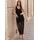 Rochie de vară damă Glamorous by Glam - Neagră -