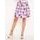 Dámská plizovaná sukně cartoon - lila -