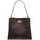 Borsa a spalla da donna in pelle Glamorous by GLAM - Marrone -