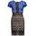Lace dress Due Linee - Blue -