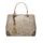 Real leather handbag Glamorous by GLAM - Beige -