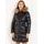 Winter jacket with real fox fur Due Linee - Black -
