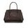 Real leather handbag Glamorous by GLAM - Brown -