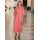 Rochie lungă de damă Glamorous by Glam - Roz -