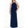 Maxi dress Due Linee - Dark blue -