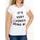 Women's T-shirt Due Linee - White -