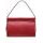 Bolso de hombro de cuero para mujer Glamorous by GLAM - Rojo -