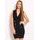 Vestido de mujer Due Linee - Negro -