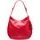 Borsa a spalla da donna in pelle Glamorous by GLAM - Rosso -