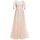 Vestido largo de mujer Due Linee - Crema -