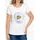 Women's T-shirt Due Linee - White -