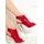 Sandalias de mujer GLAM&GLAMADISE - Rojo -