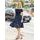 Letnia sukienka Glamorous by Glam - granatowy -