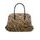 Real leather handbag Glamorous by GLAM - Beige -