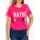 Camiseta para mujer Due Linee - Rosa -