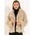 Cappotto Yeti Donna Glamorous by Glam - Beige -