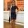 Lace dress Due Linee - Dark blue -