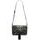 Bolso de cuero crossbody para mujer Due Linee - Negro -