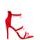 Women's sandals GLAM&GLAMADISE - Red -