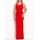 Maxi dress Due Linee - Red -