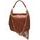 Real leather shoulder bag Glamorous by GLAM - Brown -