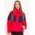 Women's winter jacket Due Linee - Red -