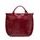 Real leather handbag Glamorous by GLAM Santa Croce - Wine -