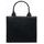 Bolso de cuero de mano para mujer Glamorous by GLAM - Negro -