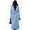 Women's coat CIUSA SEMPLICE - Blue -