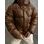 Giacca invernale donna Due Linee - Marrone -