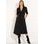 Midi dress Due Linee - Black -