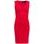 Damska koronkowa sukienka Due Linee - czerwony -