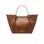 Real leather handbag Glamorous by GLAM - Brown -
