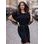 Rochie de vară damă Glamorous by Glam - Neagră -