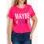 Camiseta para mujer Due Linee - Rosa -
