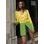 Blazer donna Glamorous by Glam - Giallo -