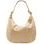 Dámská semišová kabelka béžová -