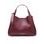 Dámská kožená kabelka do ruky vínová -