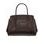 Real leather handbag Glamorous by GLAM - Brown -