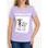 Damska koszulka Due Linee - purpurowy -