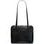 Bolso de hombro de cuero para mujer Glamorous by GLAM Santa Croce - Negro -