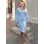 Abiti donna uso quotidiano Glamorous by Glam - Blu -