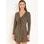 Italian dress CIUSA SEMPLICE - Brown -