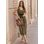 Rochie de vară damă Glamorous by Glam - Verde -