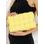 Bolso de cuero crossbody para mujer Glamorous by GLAM - Amarillo -