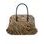 Real leather handbag Glamorous by GLAM - Beige -