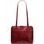 Bolso de hombro de cuero para mujer Glamorous by GLAM Santa Croce - Rojo -